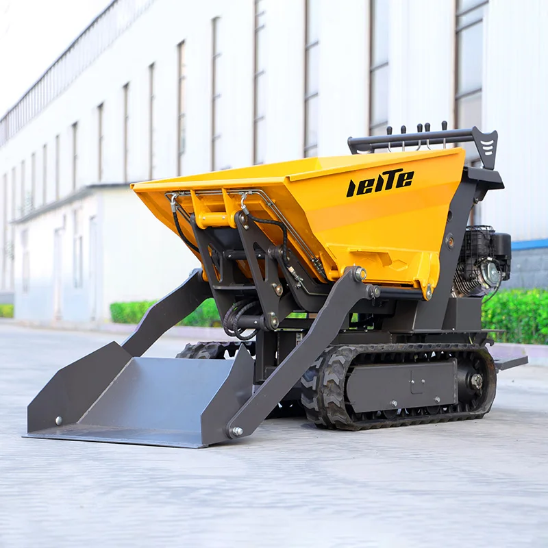 Mountain slope use mini crawler dumper 800kg dumper mini dumper diesel self-loading mini dumpers Customized
