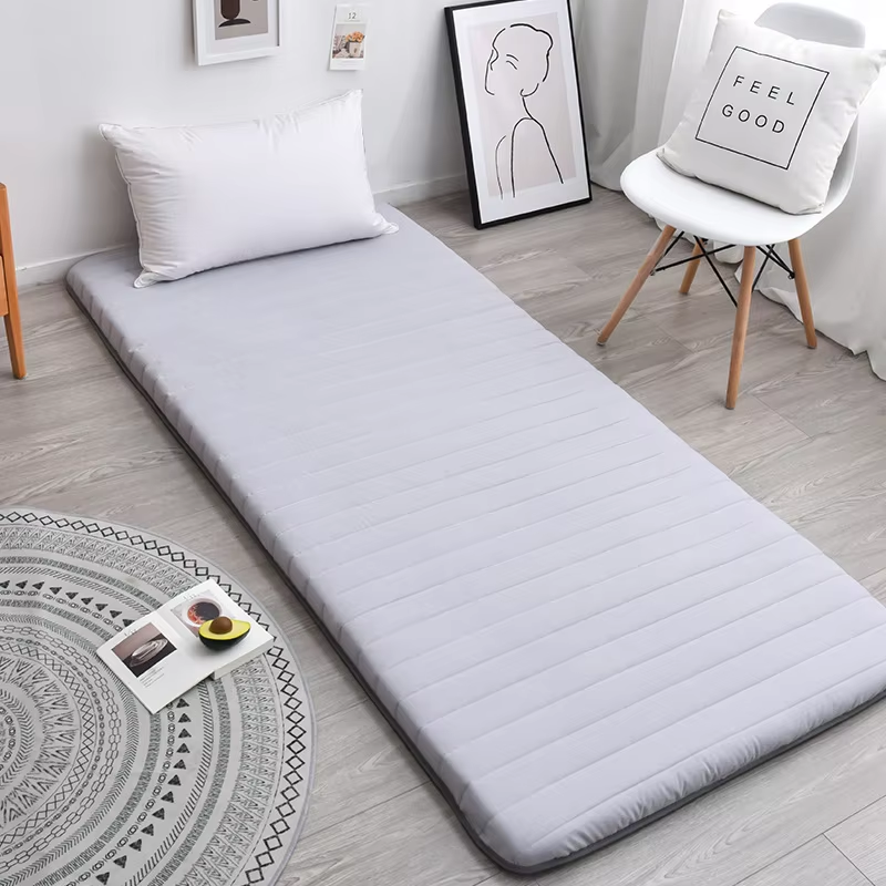 Mattress Non-slip Sleeping Pad Single Mattress Single Dormitory Special Cushion Household Sponge Mat Folding Floor Sleeping Mat