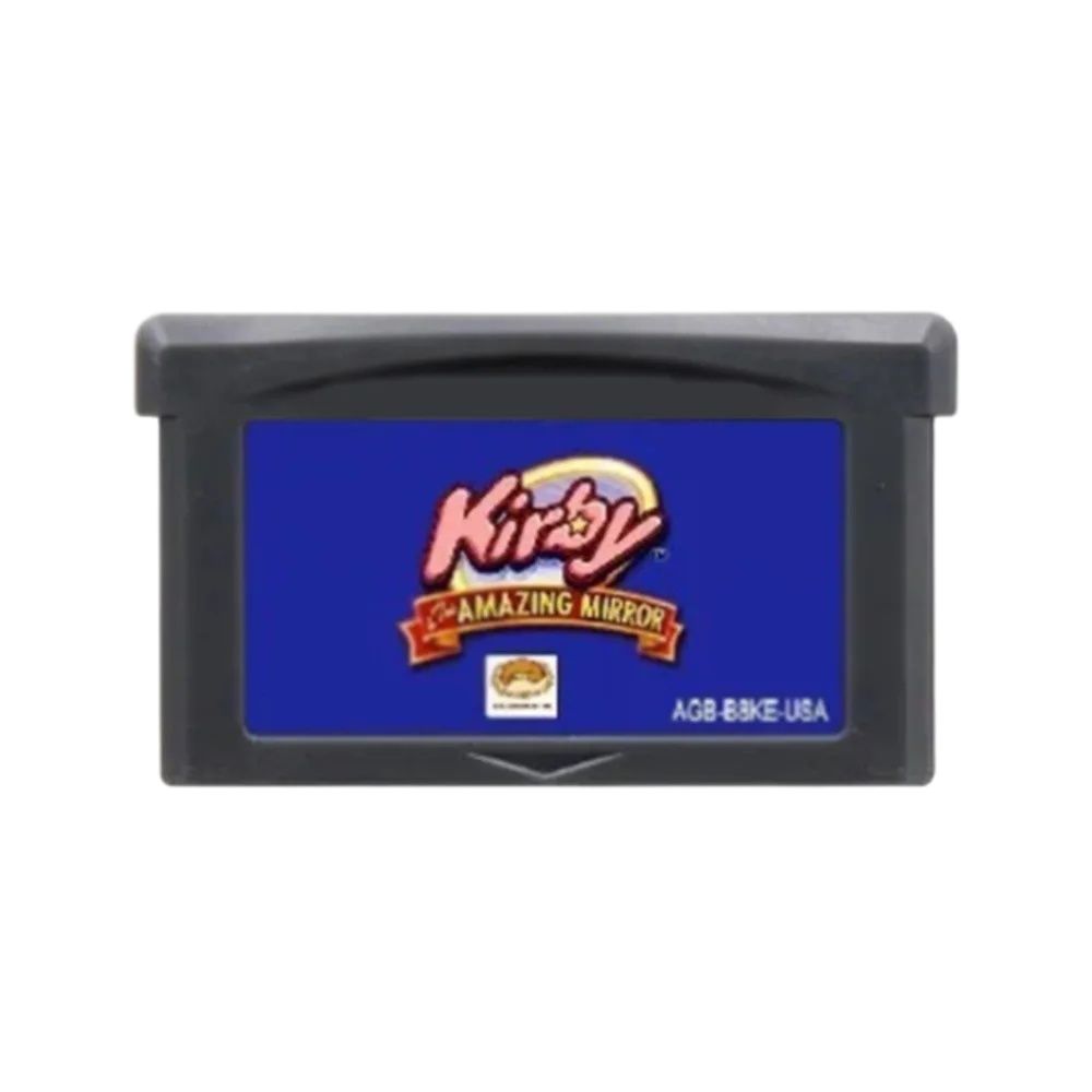 GBA Kirby Game Cartridge 32-Bit-Videospielkonsolenkarte Amazing Mirror Nightmare in Dream Land für GBA NDS