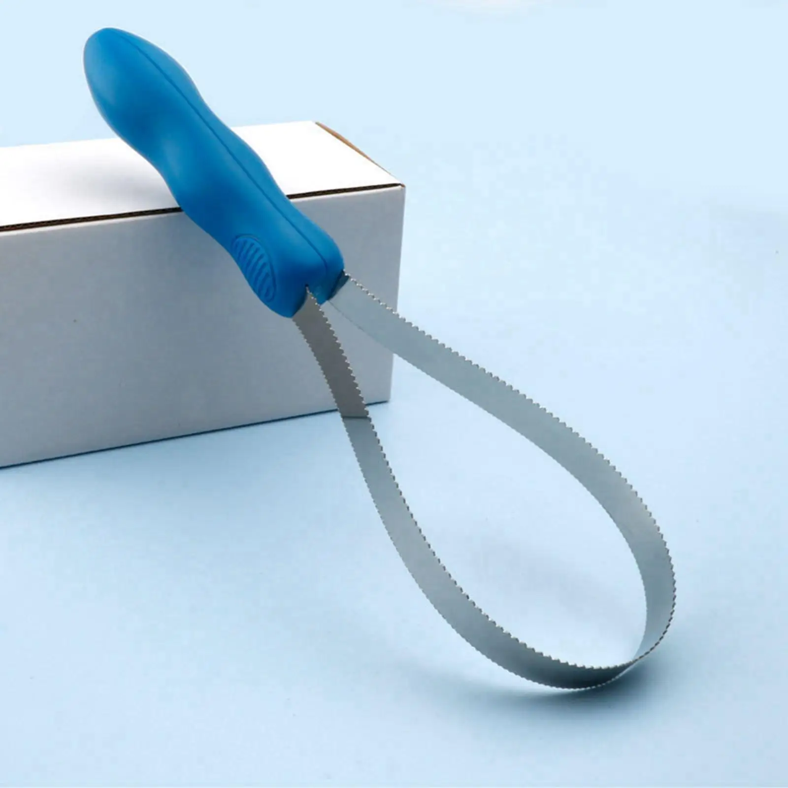 Pferdepinsel Schaber Open Knot Tool DE Shedding Tool Doppelseitige Shedding Blade