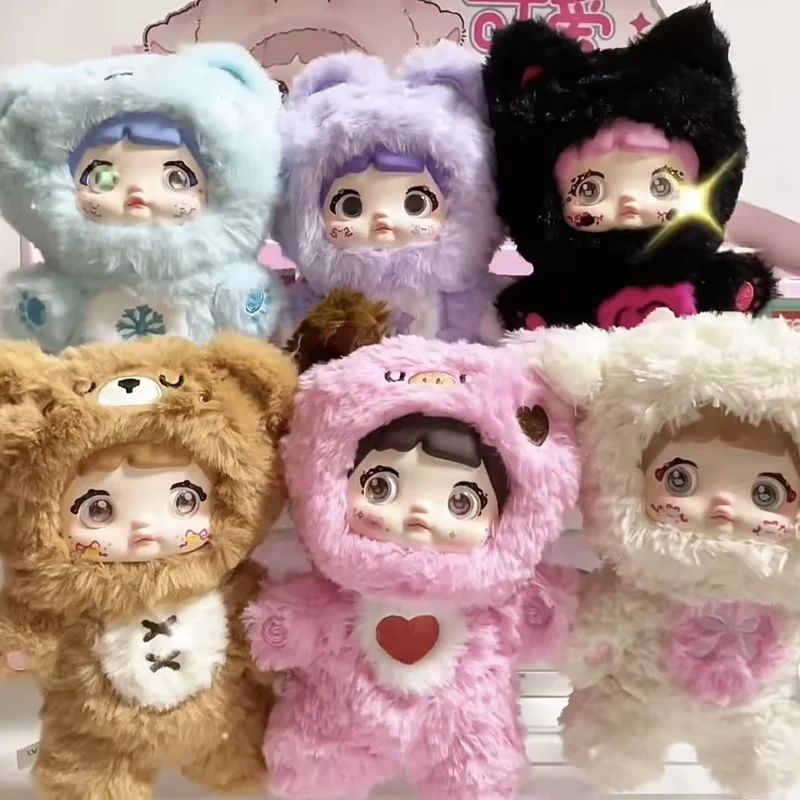 Nommi Loveliness Never End Series น่ารักกล่องตาบอดตุ๊กตาไวนิล Mystery กระเป๋า Kawaii Nommi เดสก์ท็อปตกแต่งรวบรวมจี้ของเล่นของขวัญ