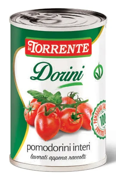 Tomates cocktail en canette sans pelSau400 g - Torrente