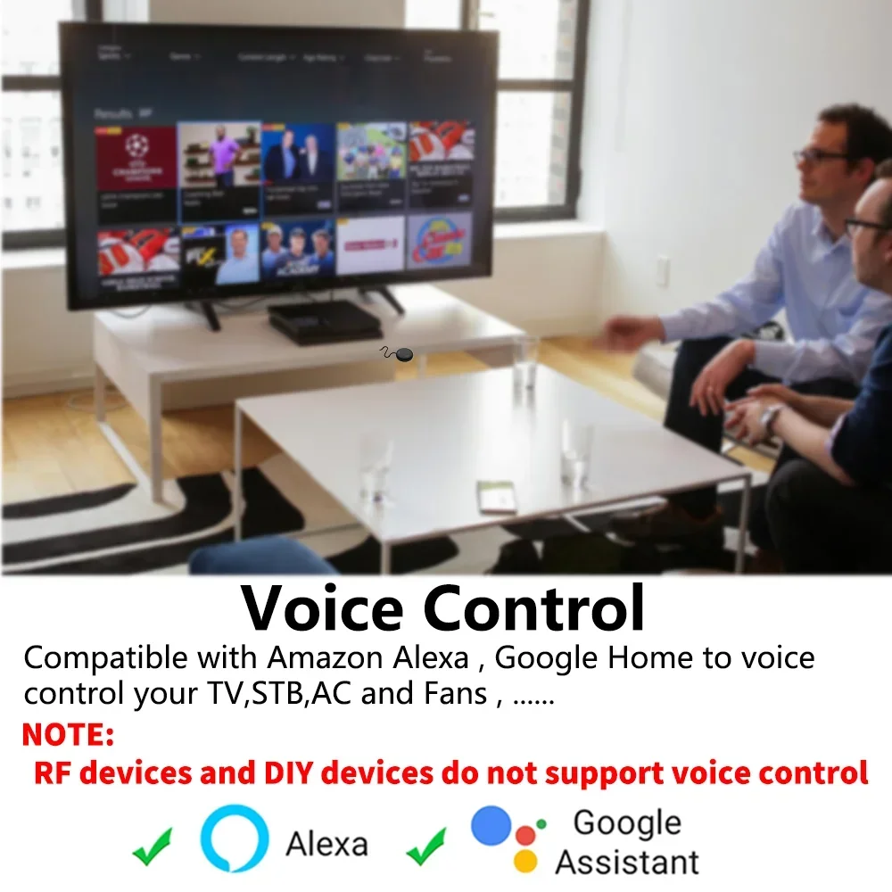 Tuya Smart RF IR Remote Control WiFi USB Power Smart Home for Air Conditioner TV LG TV Support Alexa,Google Home Assistant