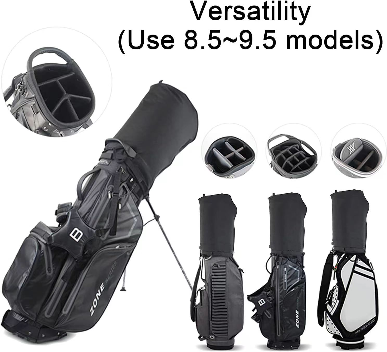 Golftas stofkap Golftas dopafdekking