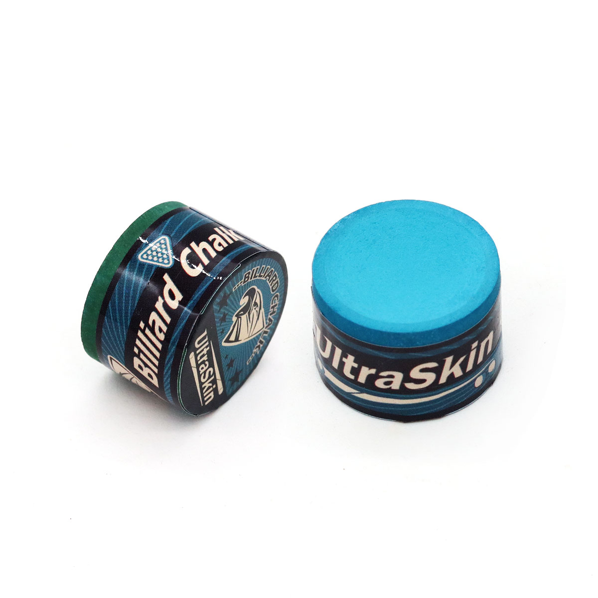 New Modern High quality Round Billiard Snooker Chalk Blue /  Green Color