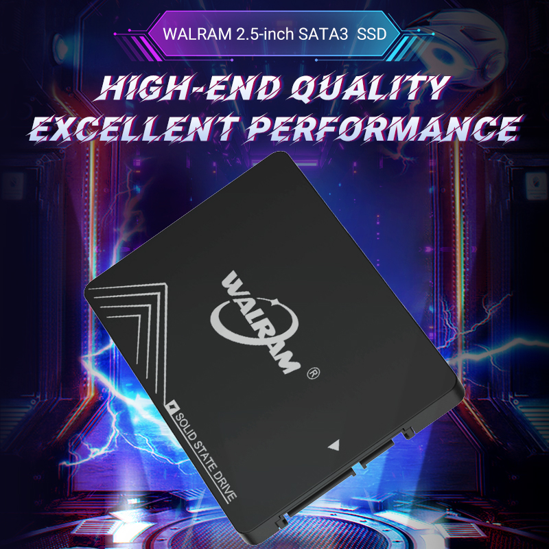 Walram 1 テラバイト SSD 2.5 SATA 3 SSD 120 ギガバイト 128 ギガバイト 240 ギガバイト 256 ギガバイトハードディスク内部ラップトップ HDD 480 ギガバイト 512 ギガバイトソリッドステートドライブ PC デスクトップ用