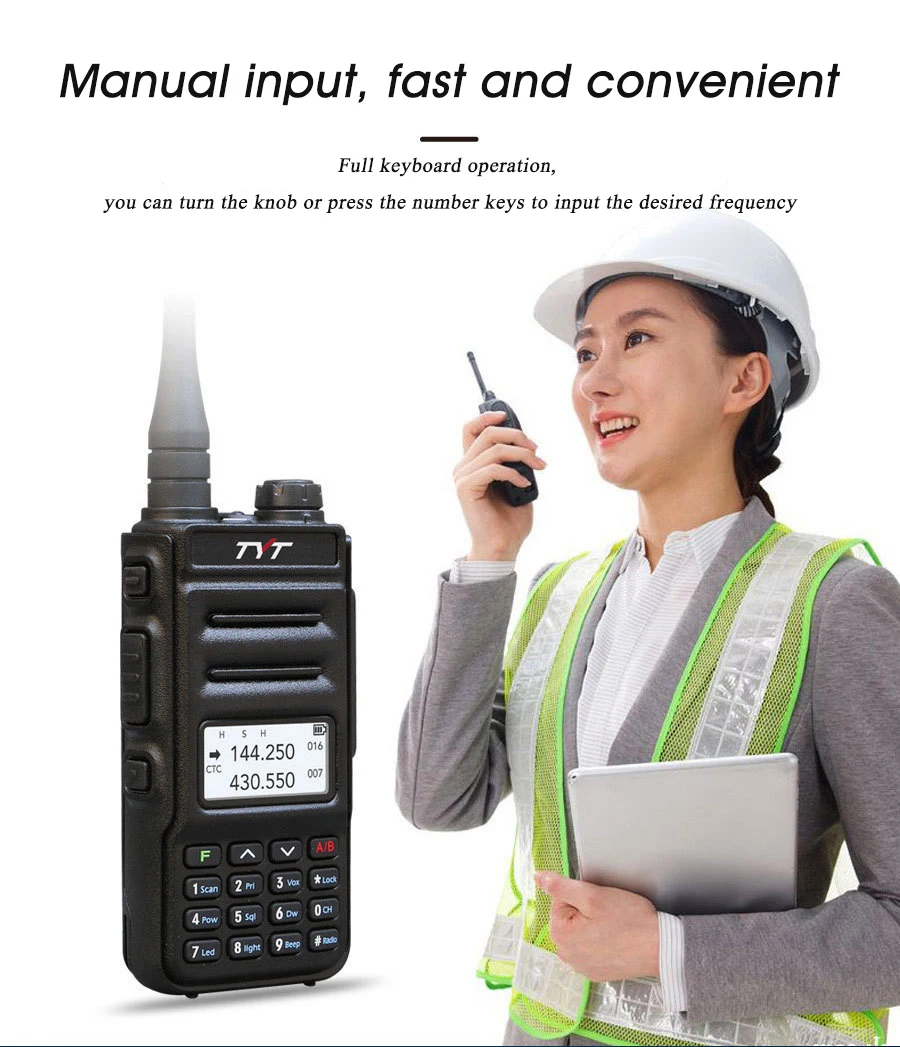 Tyt walkie talkie TH-UV88 vhf/uhf 5-watt tragbares Funkgerät fm Langstrecken-Walkie-Talkie-Amateur-Analog-Transceiver