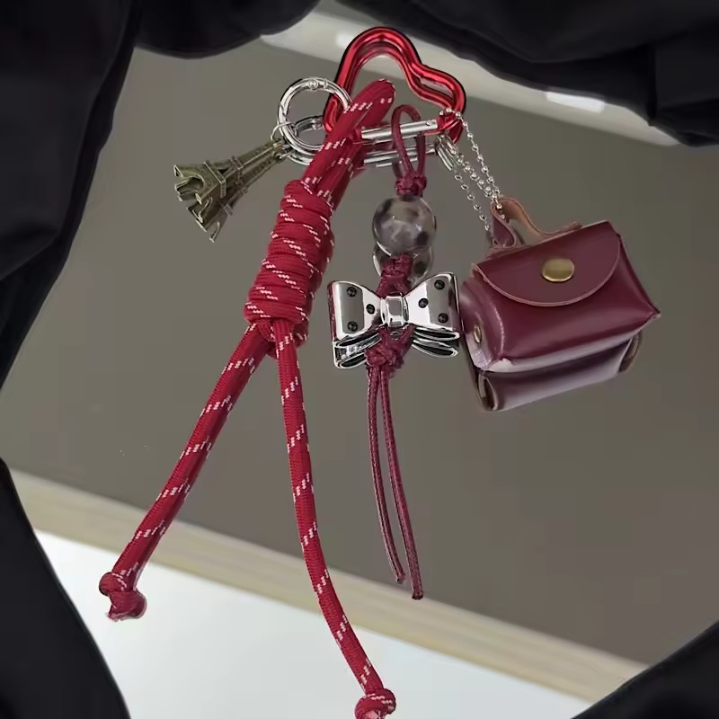 Ins Creative Sweet Cool Style Fashion Bag Hanging Decoration Phone Case Pendant Keychain Decoration Hanging Chain