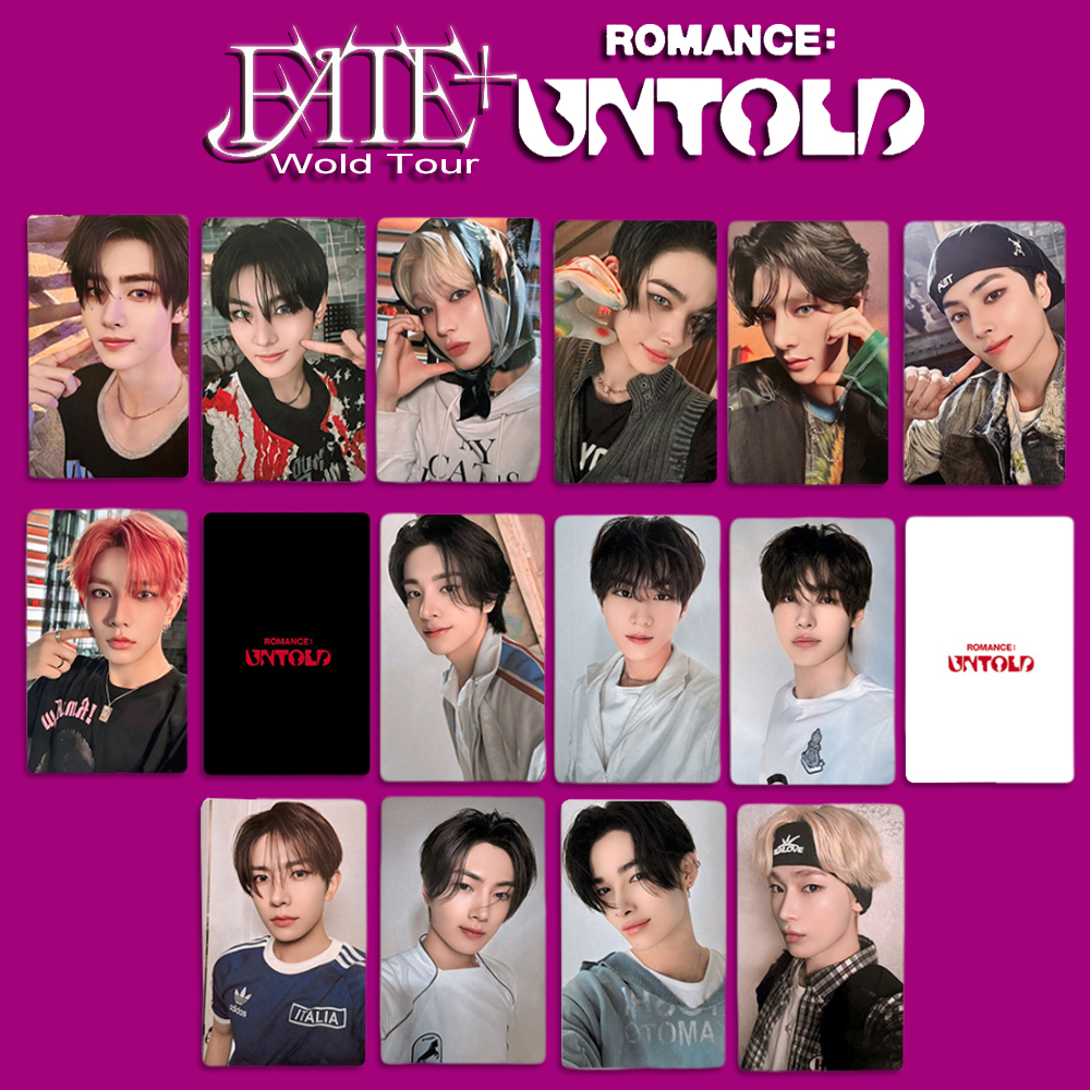 Kpop Boys ไอดอลเวิลด์ทัวร์อัลบั้มโรแมนติกโลโมการ์ดโฟโต้การ์ด XO เท่านั้นถ้าคุณบอกว่าใช่โปสการ์ดแฟนๆของสะสมของที่ระลึก merch