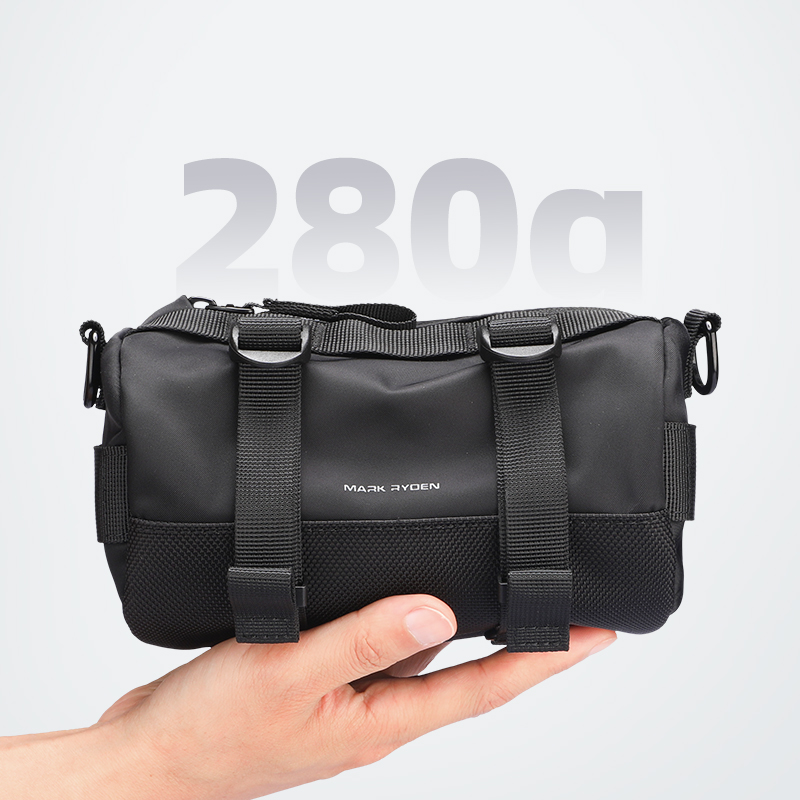 MARKRYDEN Markowa codzienna torba na ramię w kształcie cylindra dla mężczyzn i kobiet