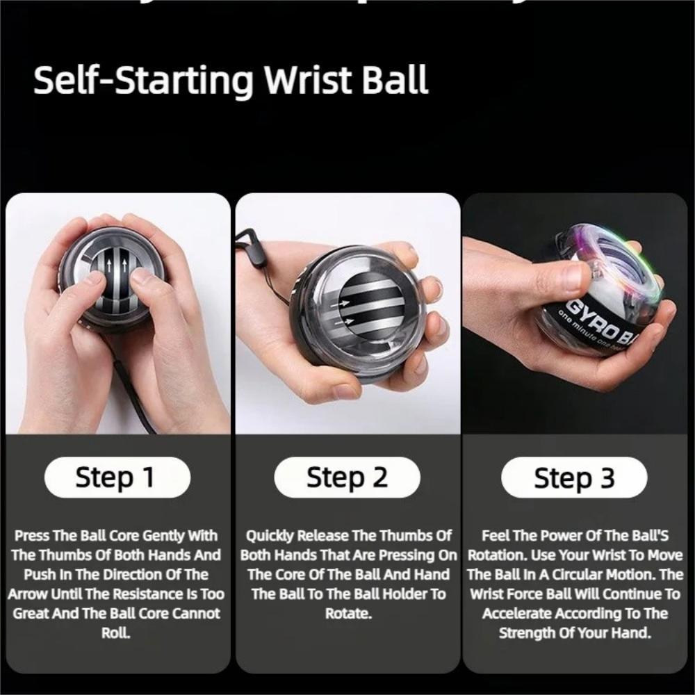 Powerball  Forearm Exerciser Muscle Fitness Equipment Gyroscope Power Ball Gyro Wrist Booster Trainer Hand Exercise