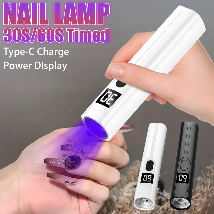 UV LED Nagel Lampe Mini Aufladen UV Nagel Licht für Maniküre Tragbare Nagel Trockner Lampe Professionelle Ultraviolette Nägel Trocknen Lichter