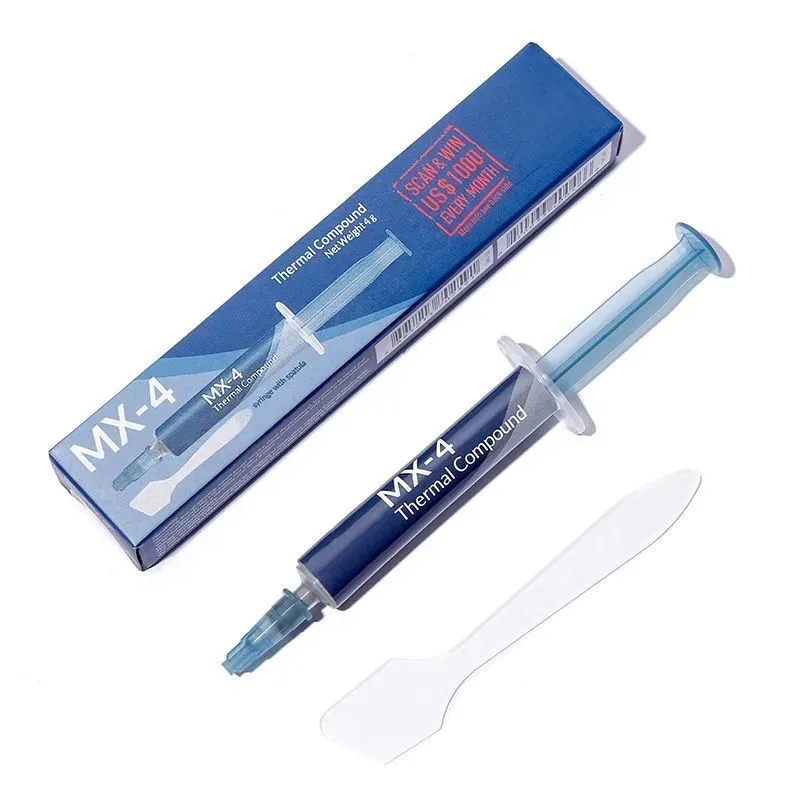 MX4 Thermal Paste Processor MX-4 4g 8.5W/M-k For CPU GPU Printer HeatSink Cooling Cooler Thermal Grease Compound Silicone