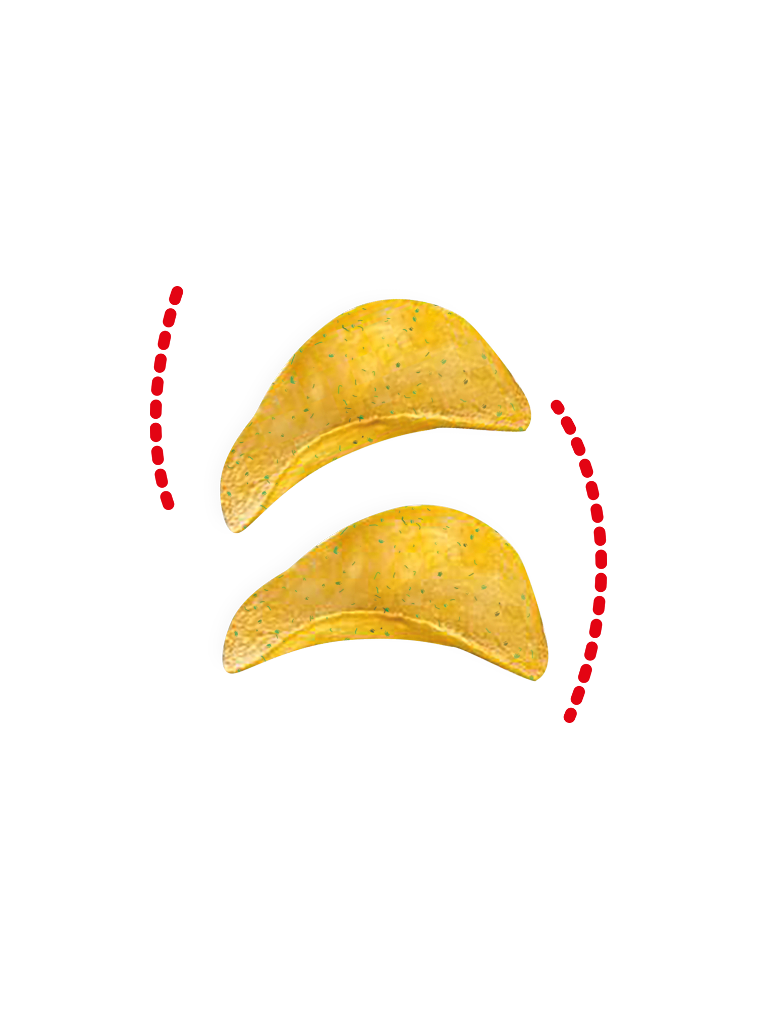 Toshiba sal e pimenta chips, 130g x 9ud