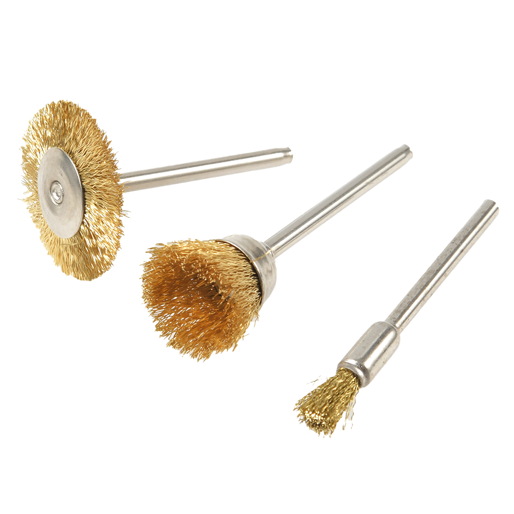 Mini Drill Accessories Tools Grinder Brushes Engraver Grinding Wheel Sharpening Sander copper brush