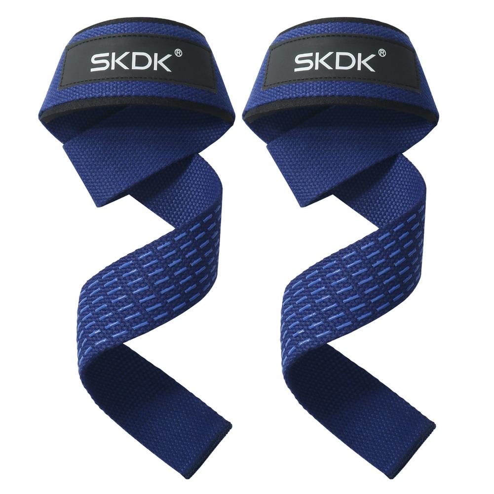Correas de levantamiento de pesas de silicona, correas antideslizantes para levantamiento de muñeca, correas de mano para Crossfit, empuñaduras, soporte de entrenamiento para levantamiento de pesas A8V7
