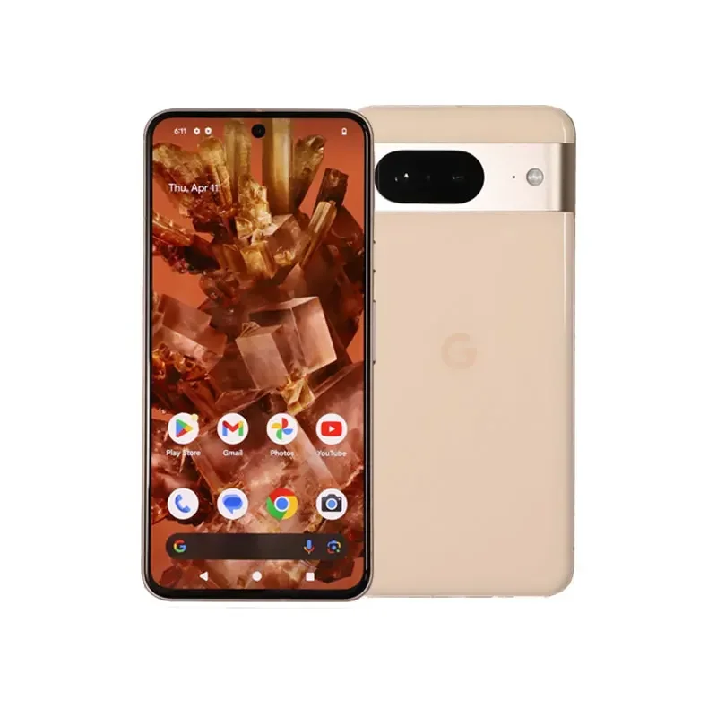 2023 Original Google Pixel 8 8GB RAM 128GB ROM 5G Google Tensor G3 IP68 กันน้ํา 4575MAhแบตเตอรี่NFCสนับสนุนGoogle Play