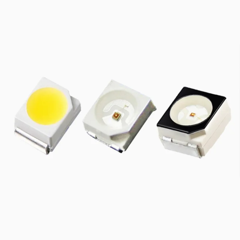 500 Uds SMD LED 3528 rojo azul verde blanco amarillo RGB cuentas de lámpara LED tamaño 1210 diodo emisor de luz alta calidad brillante