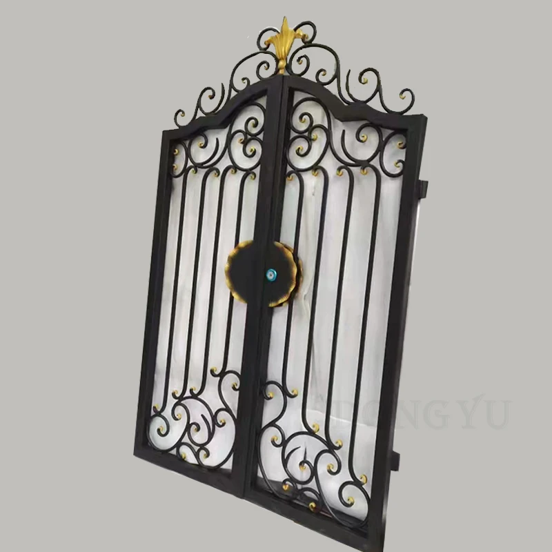 Simple design clear color black frameless glass aluminum handrails balustrade for staircase
