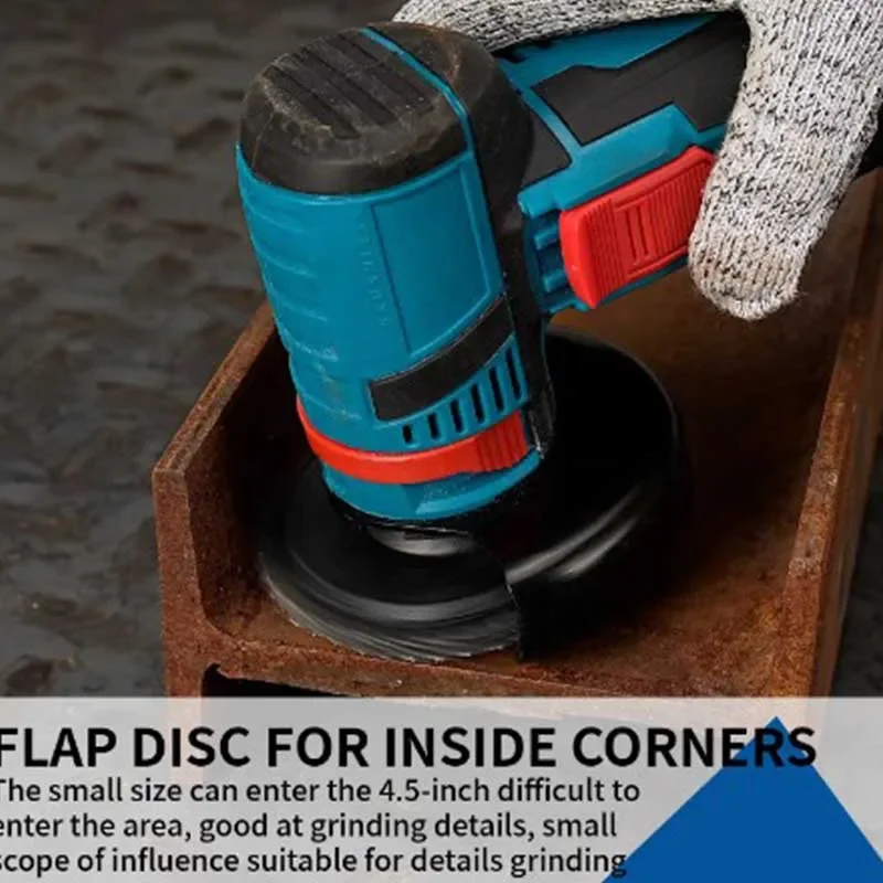 3-15 pces 75mm 3 Polegada discos de aba rodas de lixamento abrasivo para moedor de ângulo metal ferramentas de polimento de madeira acessórios disco bloco almofada