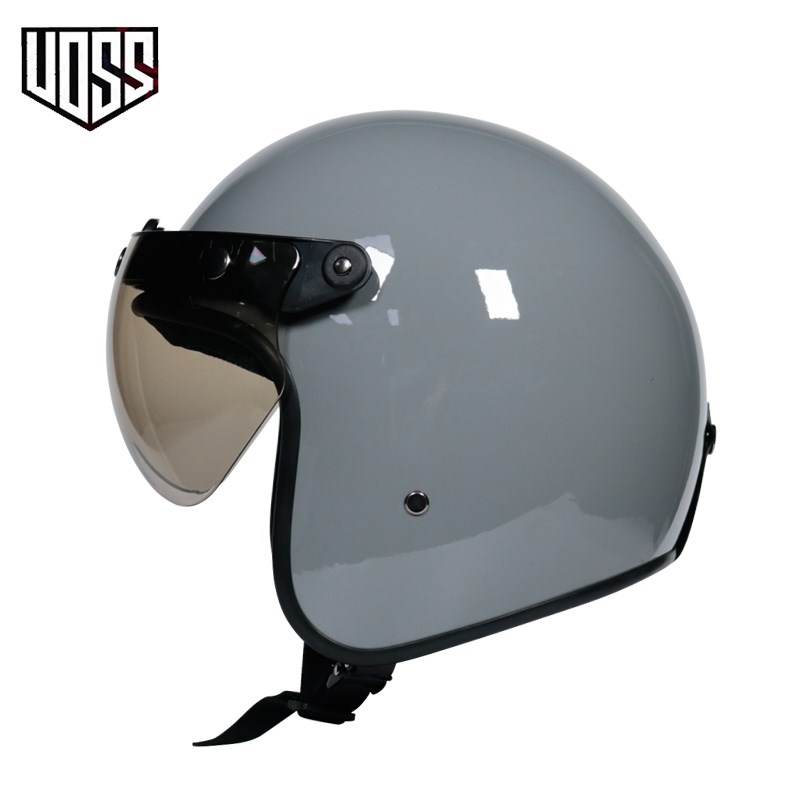 Frete grátis dot aprovado retro capacete da motocicleta casco 3/4 abrir rosto capacete cafe racer capacete chopper capacete