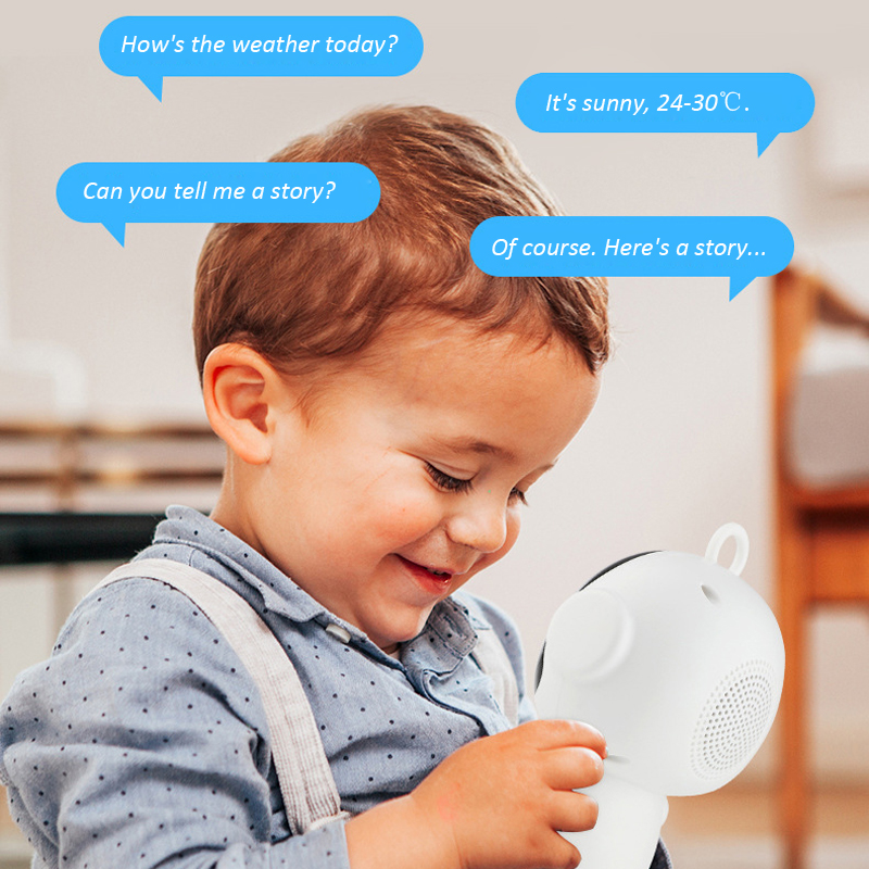 Tuya Smart AI робот Wi-Fi игрушки для раннего образования для детей распознавание речи и голос интерактивная обучающая машина
