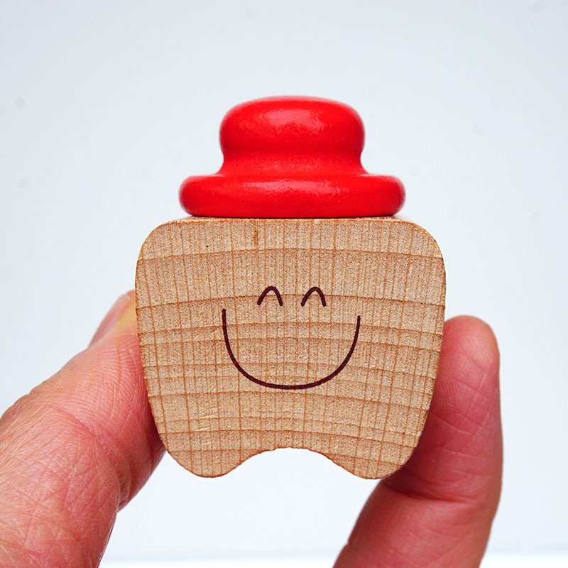 Caja de madera para guardar dientes de leche de bebé, organizador para guardar dientes de leche, Umbilica, regalos de recuerdo