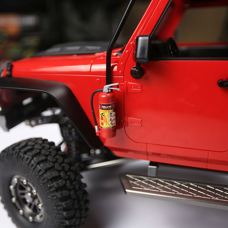 部品消火器モデル軸 SCX10 TRX4 消火器モデル RC 部品のおもちゃ子供 1/10 RC クローラーアクセサリー