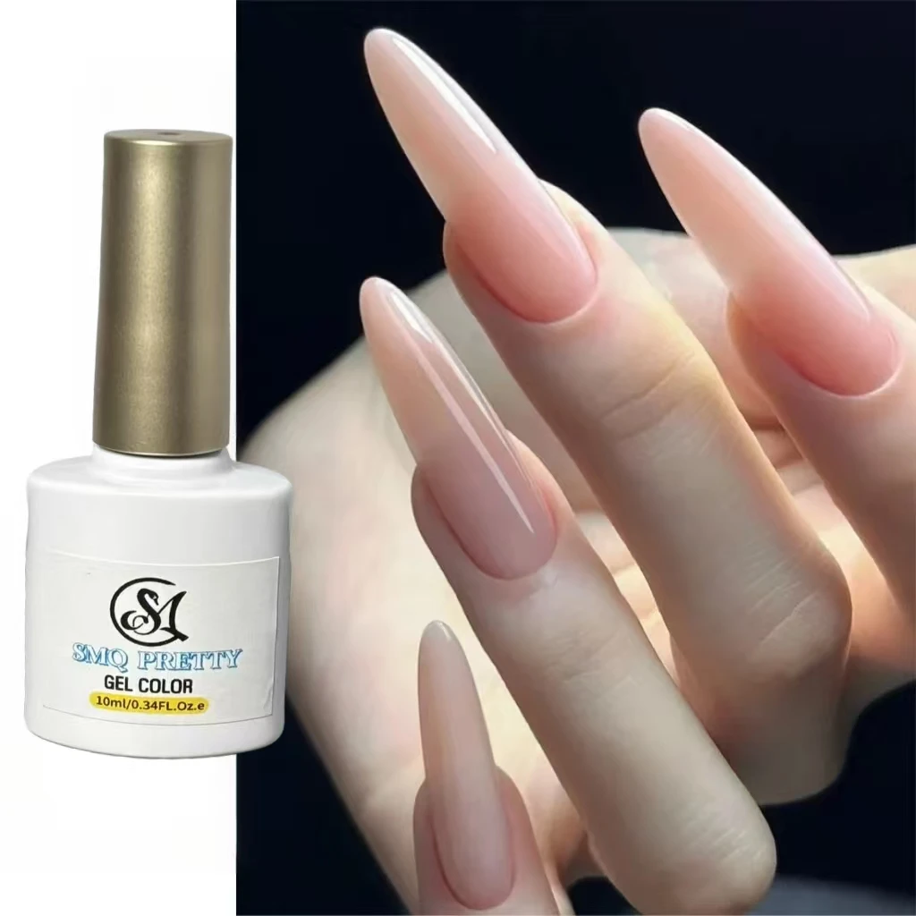 Deus menina unha polonês gel nude rosa glitter gel verniz embeber fora uv/led gel polonês para manicure casa salão de beleza diy