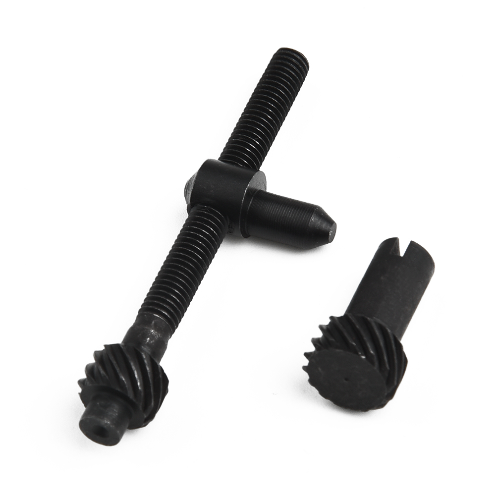 1 conjunto de tensor ajustador de corrente adequado para motosserra chinesa 4500 5200 5800 45cc 52cc 58cc modelos peças de ferramentas