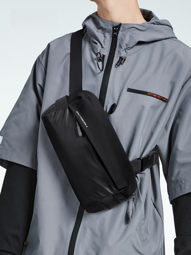 Golf New Chest Bag Unisex Casual Trendy Small Backpack Single Shoulder Sling Bag Spring Summer Versatile Soft Oxford Fabric