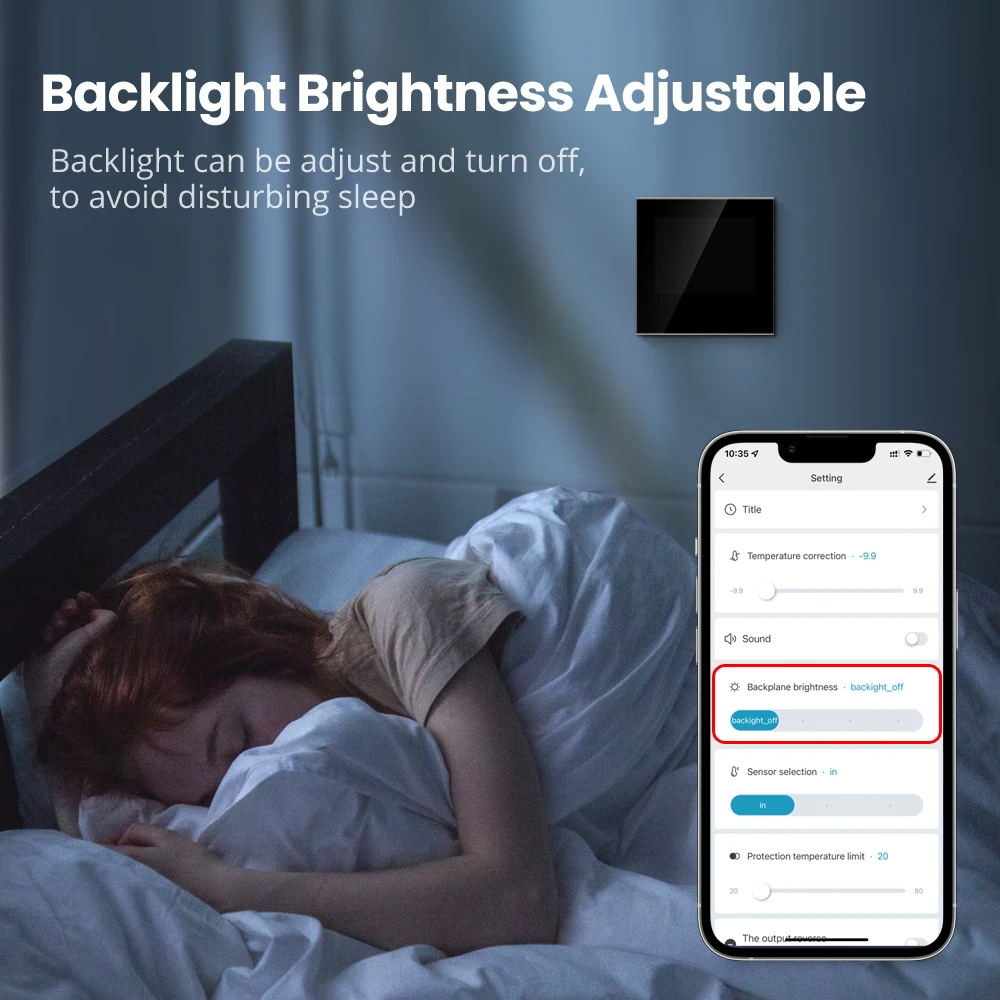 Termostato WiFi AVATTO Tuya, controlador de temperatura de calefacción eléctrica/agua inteligente Zigbee funciona con Alexa,Google home Yandex Alice