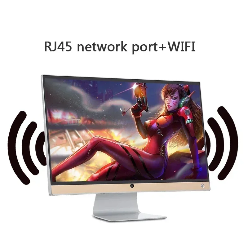 Good Quality 24 Inch Gaming pc Full Setup all in one Desktop Computer OEM 8GB/256GB all in one pc