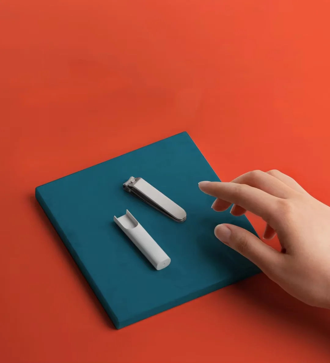 Nuevo cortaúñas de acero inoxidable Xiaomi Mijia con cubierta antisalpicaduras, cortaúñas para el cuidado de pedicura, lima profesional para uñas