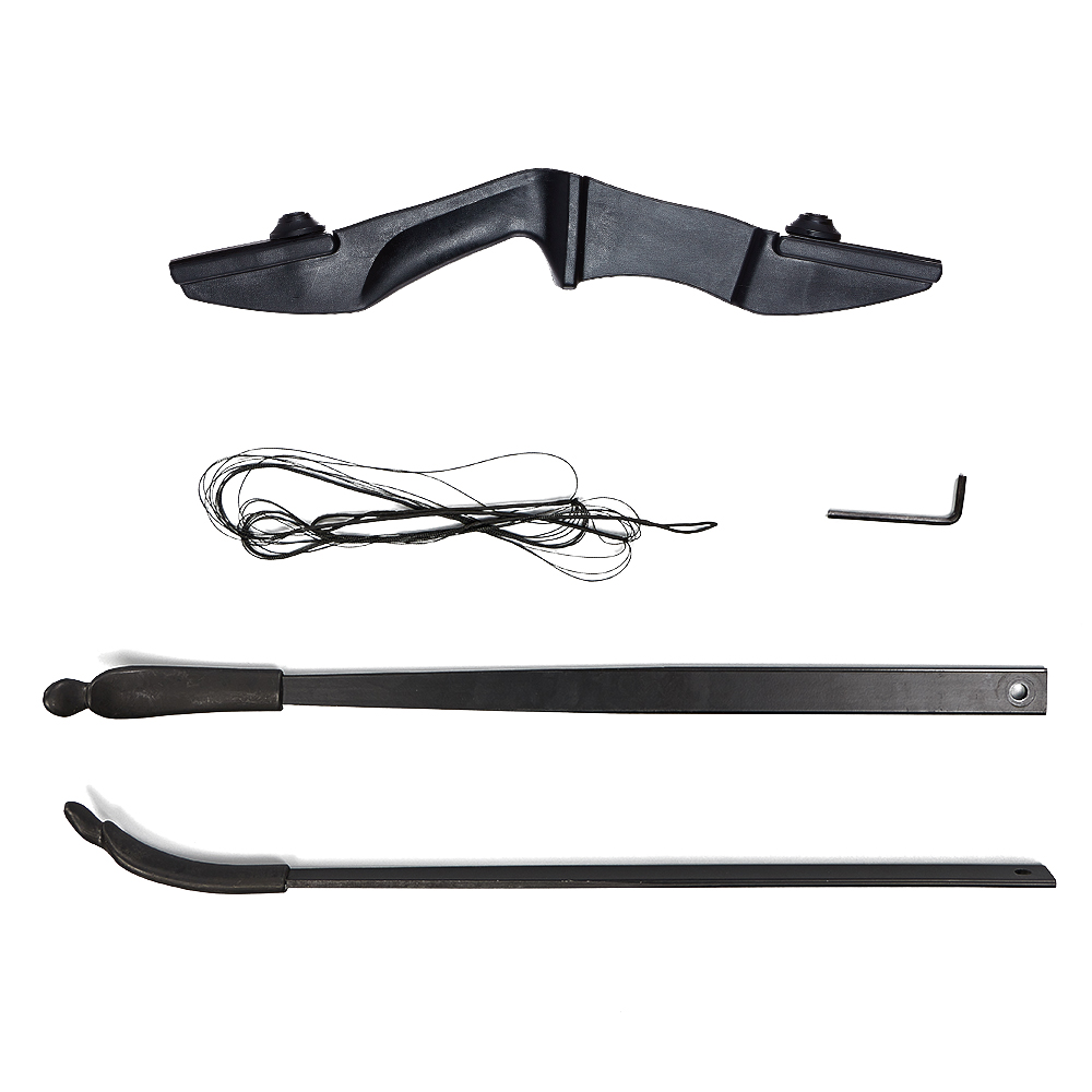 Toparchery 20-40lbs アーチェリー 57 "テイクダウンリカーブボウ狩猟用リカーブ弓と矢セット左右ハンドブラック狩猟弓