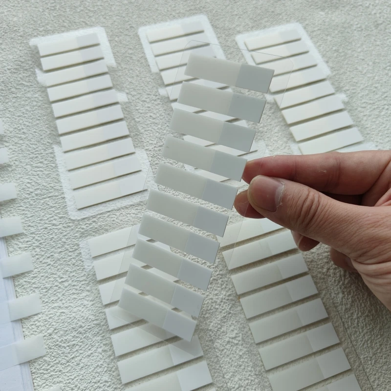 1200 Pages Frosted Simple Pure White Index Stickers Transparent Label Stickers DIY Sticky Notes Office School Supplies
