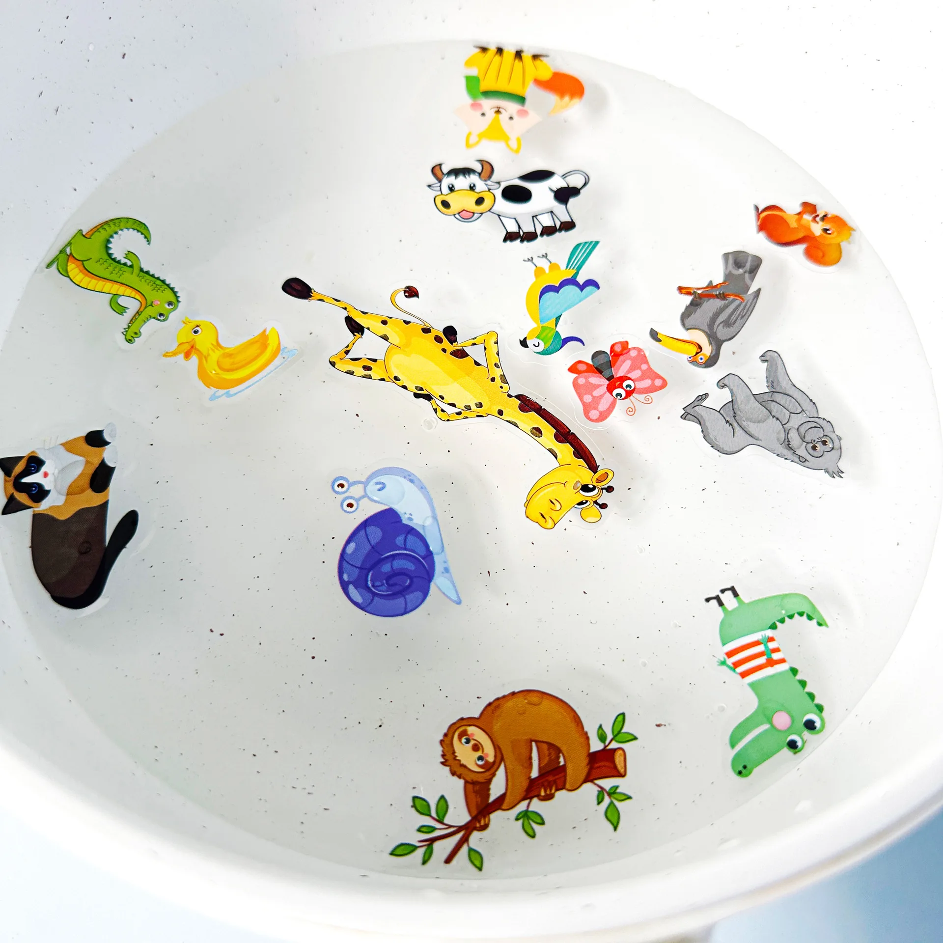 New Sticker Book Focus Potential Development Reusable Stickers Cartoon Animal Enlightenment Baby Early Education Book For Kids