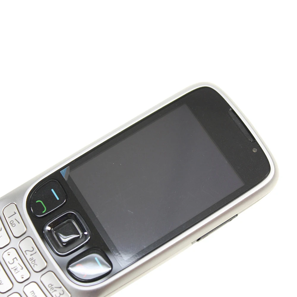 Original Unlocked 6303 classic Camra Bluetooth Loudspeaker Mobile Phone Russian Arabic Hebrew English Keyboard Made in Finland