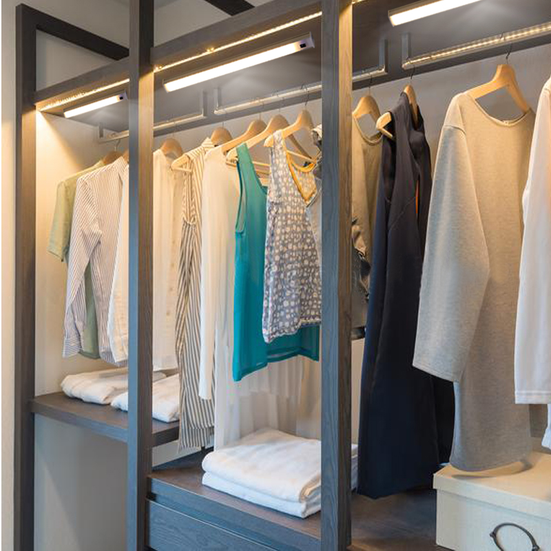 LED Licht Unter Schrank Lichter Für Küche Hand Sweep Schalter PIR Motion Sensor Schrank Garderobe Lampe 30/40/50 cm Led Nachtlicht