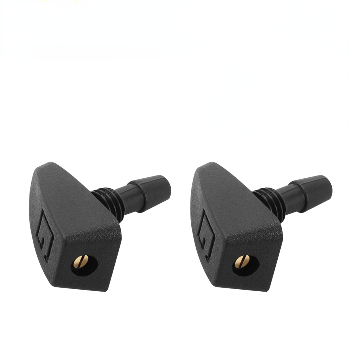 2 Stks/set Universele Ruitenwisserspuit Sproeikit Sproeikit Sprinklerventilatormondstuk Afdekkleding Wasmachine Instelbaar