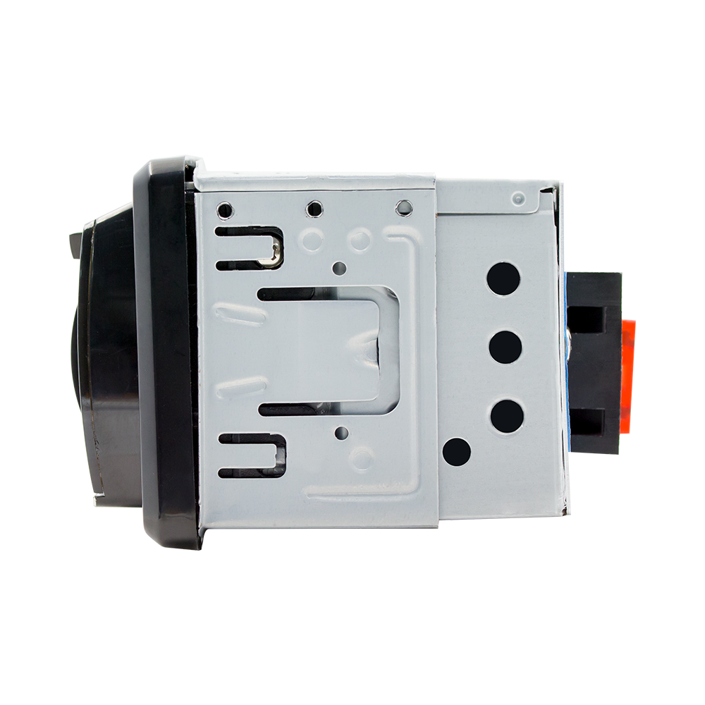 BQCC 530L 1 Din FM 자동차 라디오 BT TF AUX USB 빠른 충전 시간 표시 자동차 스테레오 LED 원격 제어 MP3 자동차 플레이어