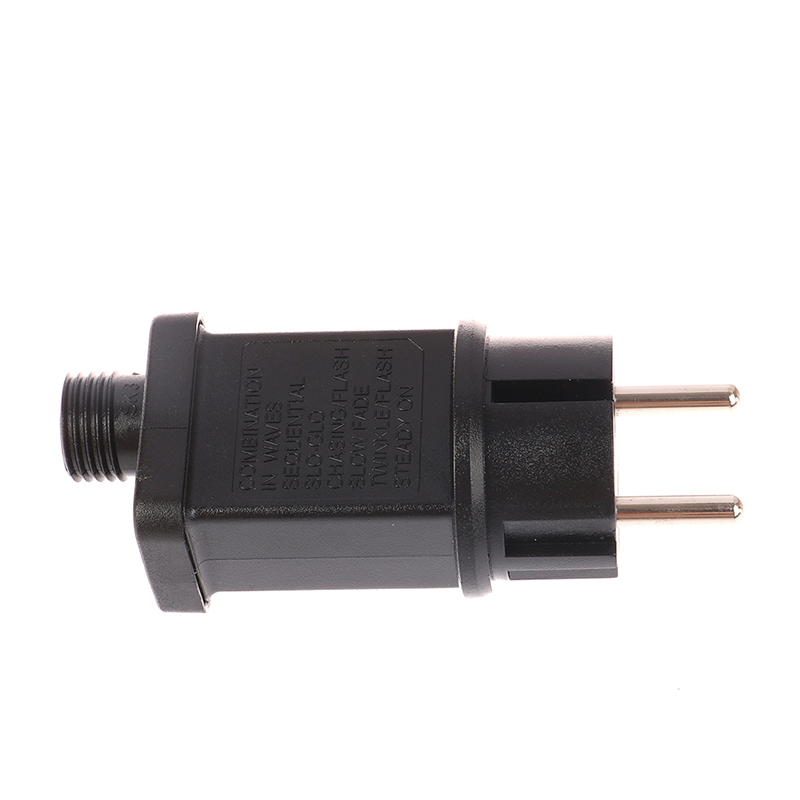 Adaptador de interruptor de controlador de lámpara LED, enchufe de la UE, CA 220V a 31VDC 6W, 8 funciones SELV, IP44, iluminación láser a prueba de agua, fuente de alimentación europea