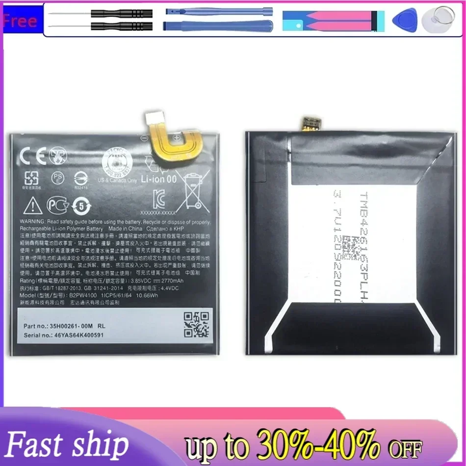 Google Pixel 1,pw4100用の交換用バッテリー,2770mAh
