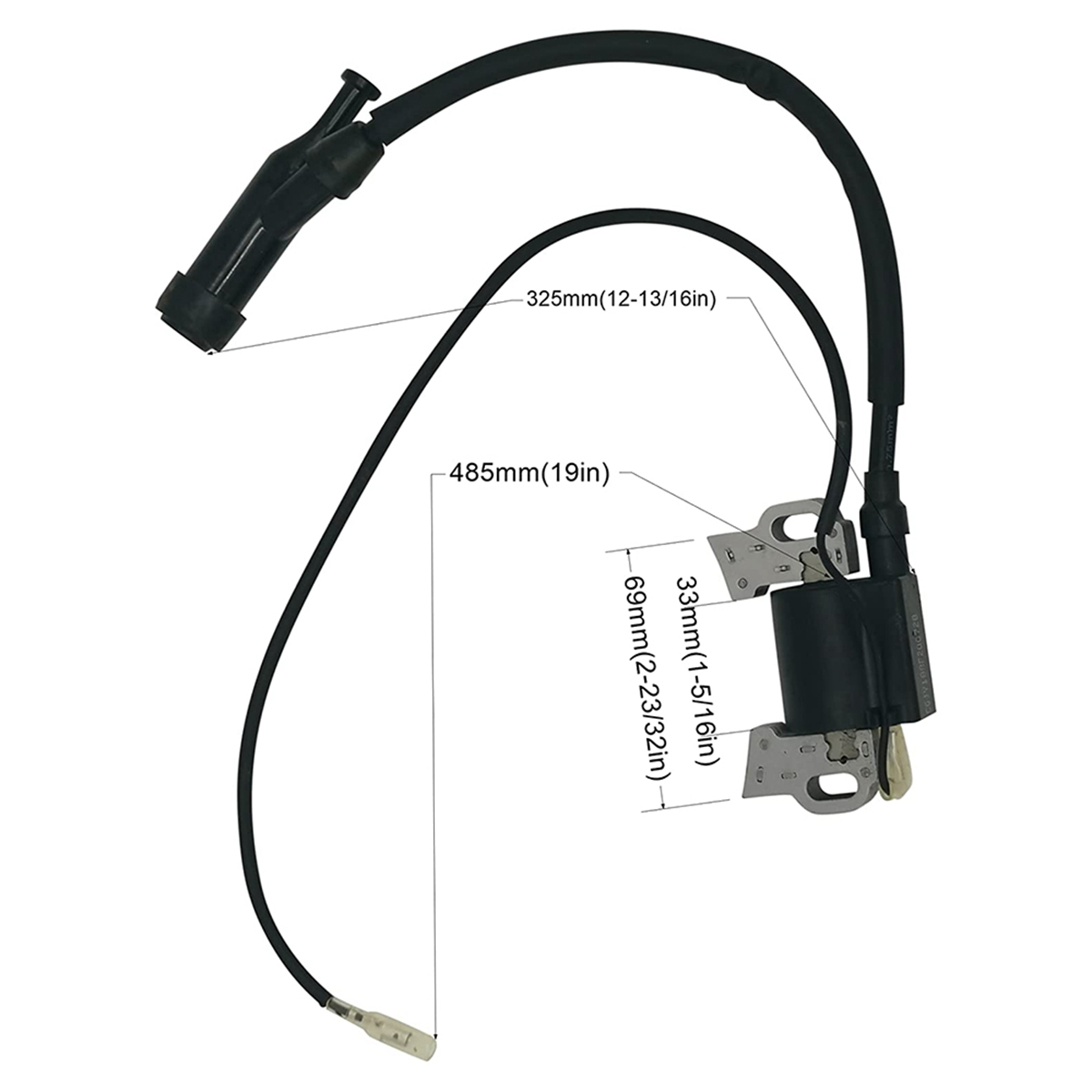 イグニッションコイルgx390,ホンダ,エンジンジェネレーター,クローン捕食者用,420cc,301cc,gx270,gx340,339cc,389cc,396cc,9,11,13,15 hp