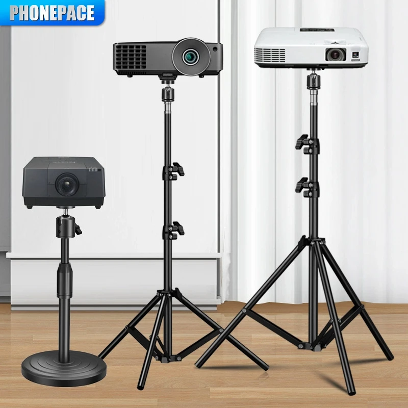 Suporte de tripé dobrável PHONEPACE - Projetor Câmera Suporte para notebook de computador para celular Base estável durável