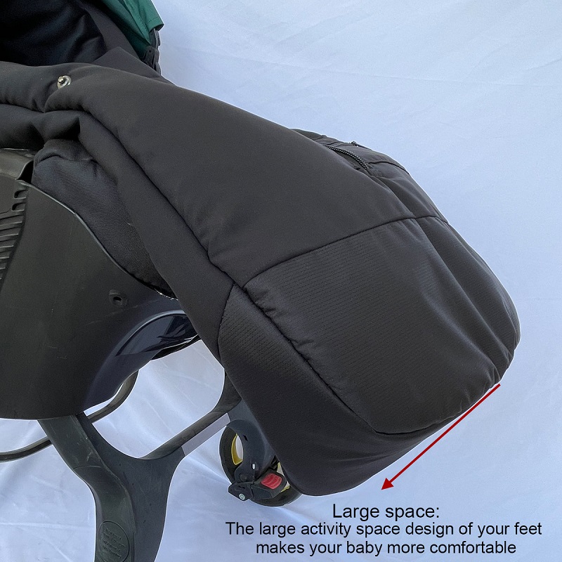COLU KID ®   Kinderwagenzubehör Fußsack wasserdicht warm kompatibel mit Doona Kinderwagen, universeller Autositz