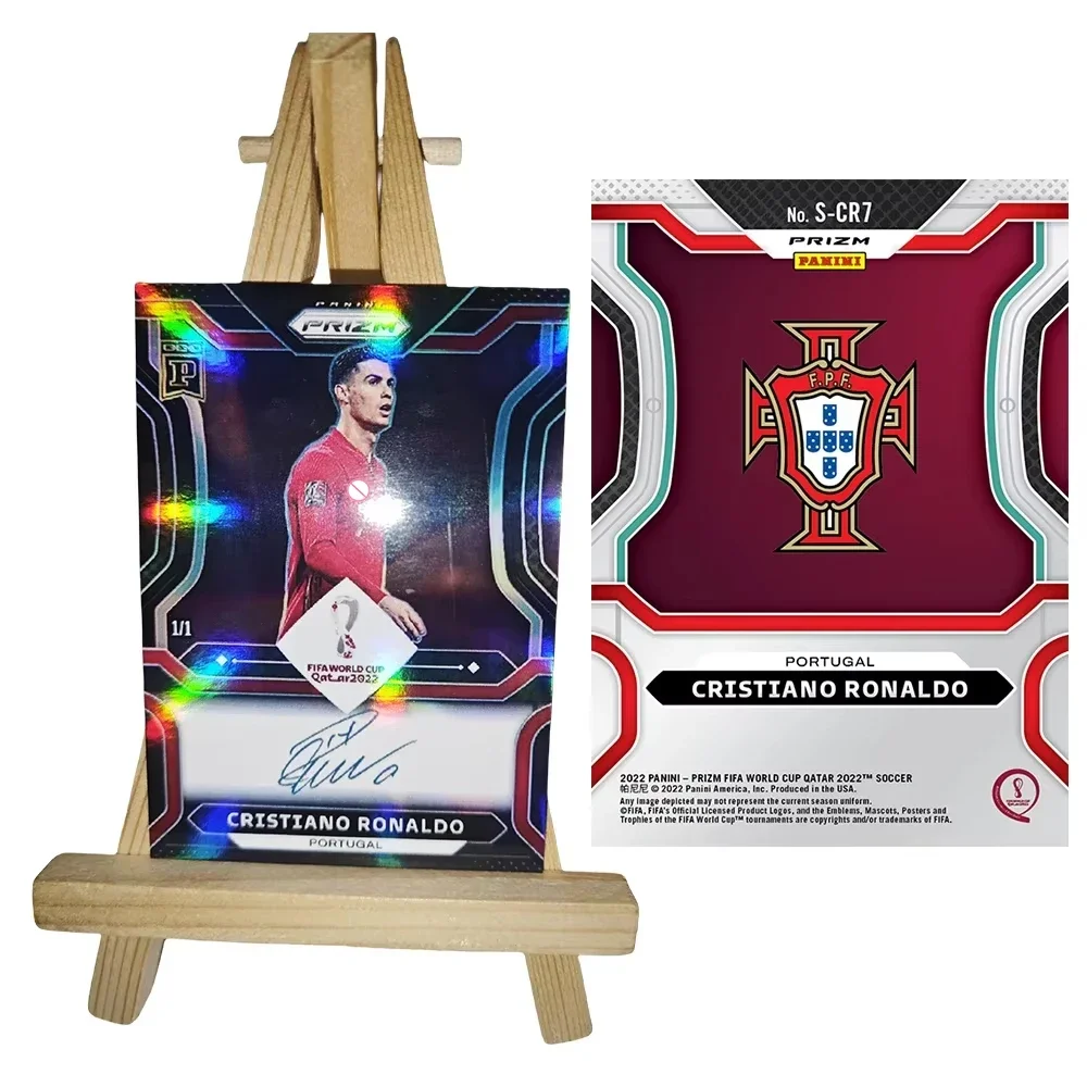 パニーニ コレクタブル カード レーザー フラッシュ DIY メッシ クリスティアーノ ロナウド キリアン ムバッペ デビッド ベッカム カード レンガ ホリデー ギフト 厚さ 1.5 ミリメートル