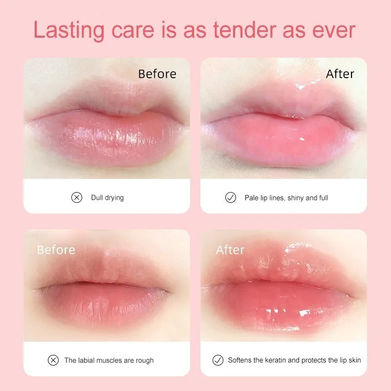 HEYXI 피치 립밤 체인지 립스틱 롱래스팅 모이스춰라이징 립 케어 2g