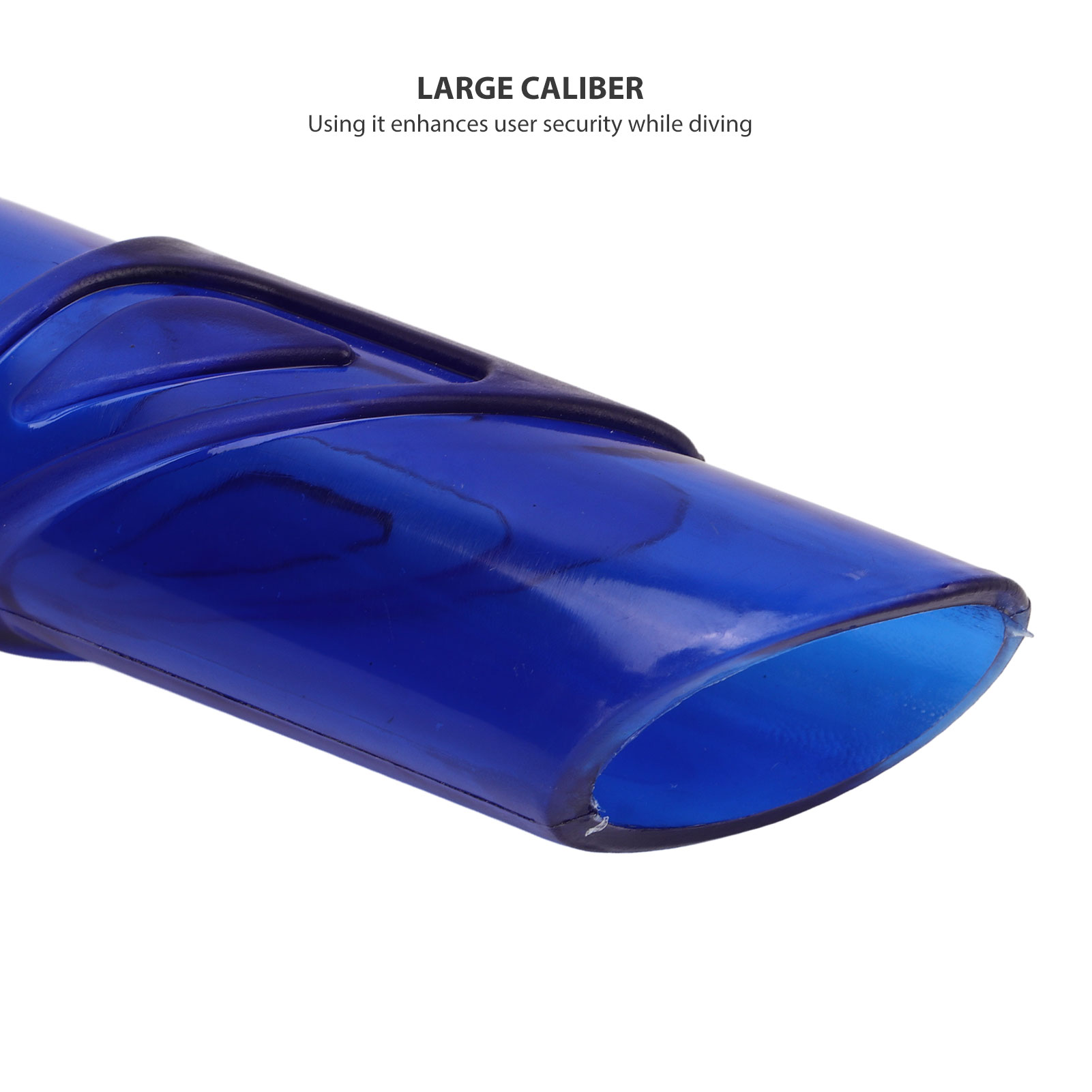 Tubo de esnórquel de PVC de respiración fácil, cómodo, equipo de buceo gratis, nuevo