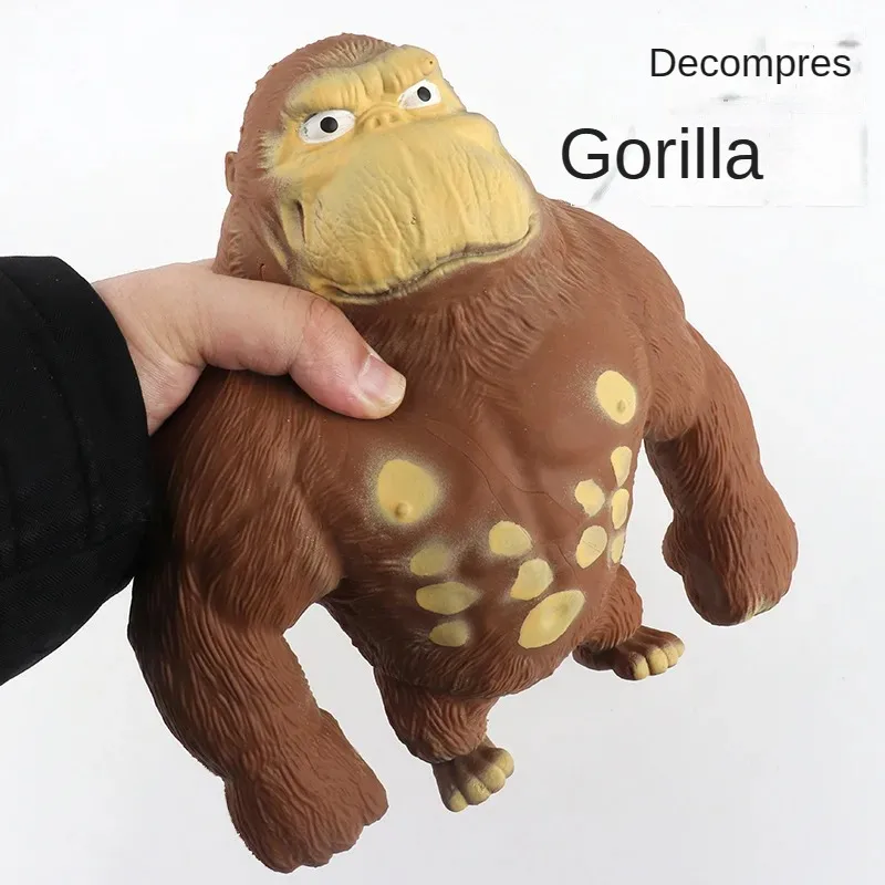 14 ซม.Antistress Orangutan Fidget ของเล่น Squishy ยืดหยุ่นลิงตลก Decompression Gorilla ความเครียดบรรเทาเกมของเล่นสําหรับผู้ใหญ่เด็ก